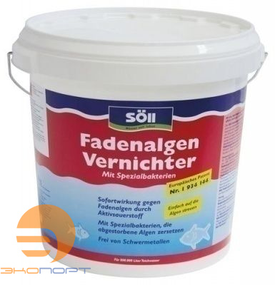 Средство против нитевидных водорослей FadenalgenVernichter 25 кг 