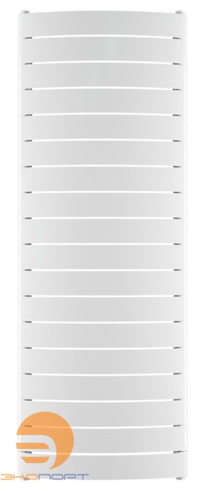 Радиатор биметаллический вертикальный Convex 500 мм нижнее подключение 18 секций цвет Белый Rifar