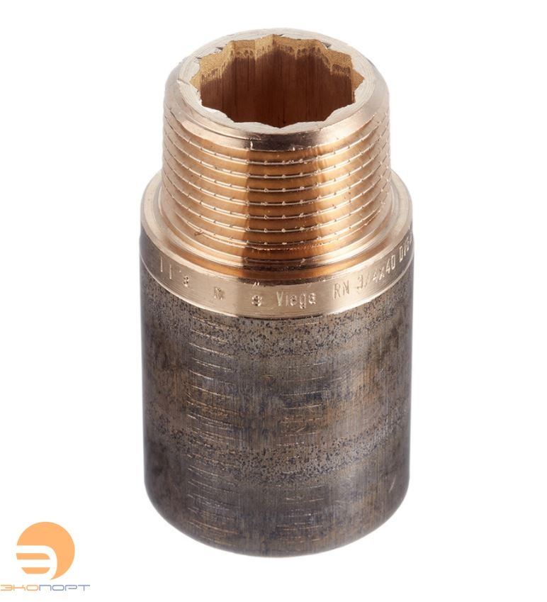 Удлинитель НВ 40мм х3/4" бронза модель 3525  VIEGA