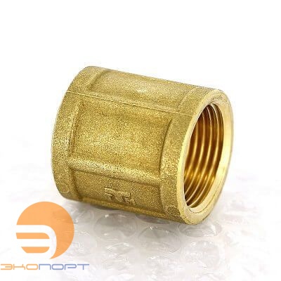 Муфта ВВ 11/2х11/2 (латунь) Tiemme
