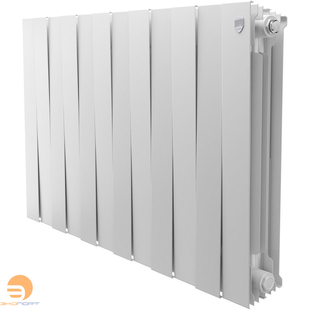 Радиатор биметаллический PianoForte Bianco Traffico 500/100  12 секции Royal. Thermo