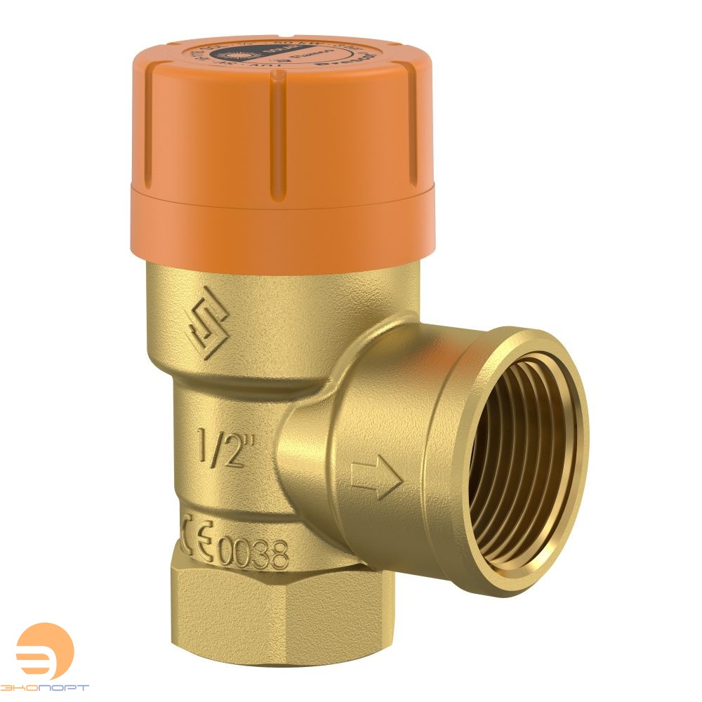 Клапан предохранительный 1" х 1 1/4" давл. сраб. 10 бар Prescor Solar 1