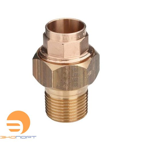 Сгон (американка) Н-пайка 18х1/2" с прокладкой [94331G] Viega