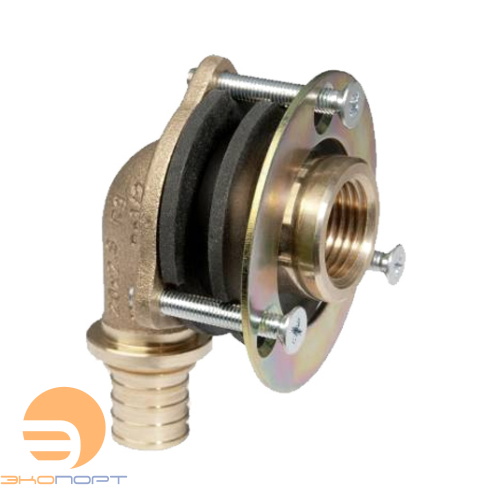 Угол 20-Rp 1/2х28 ВР настен. для гипсок. плит Rehau