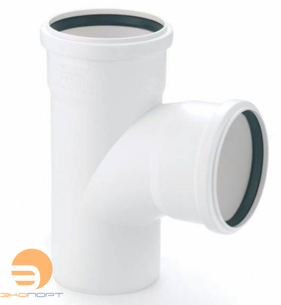 Тройник 32/32*87 гр. белый OST (двухрастр)