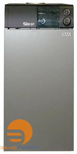 Котел энергонезависимый  газовый напольный BAXI SLIM EF 1.61 60,7 кВт, дымоход DN200