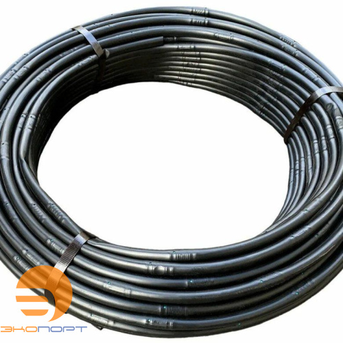 Трубка компенсированная 33 см 1,1мм расход 4.0 л/ч, чёрная Green Helper (бухта 100м)