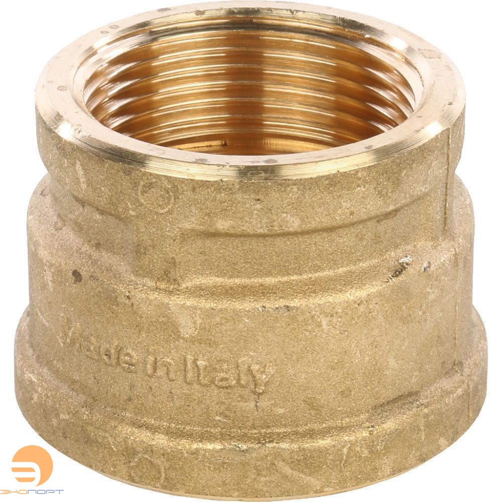 Муфта ВВ 11/2х11/4 (латунь) STOUT
