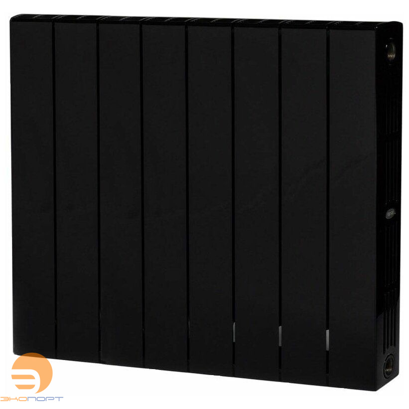 Радиатор биметаллический SUPReMO 500/90 14 секций боковое подкл. Rifar Антрацит