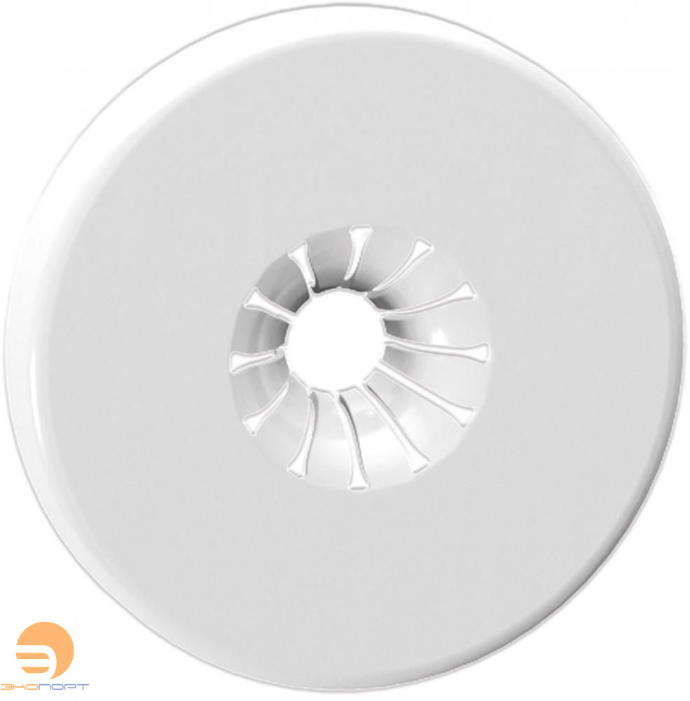 Розетка пластиковая 10-20 мм, белый глянцевый, Far