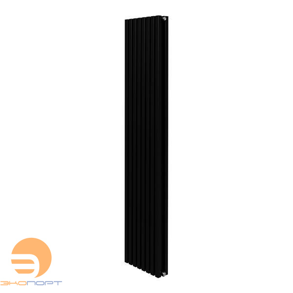 Дизайн-радиатор Shift Q30 C2180 -  6 секций RAL9005m (черный матовый) Royal Thermo