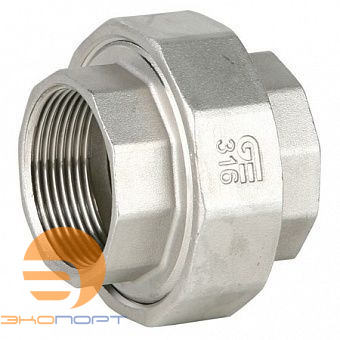 Муфта разъемная В-В DN 1/2, PN20, нерж. сталь AISI316