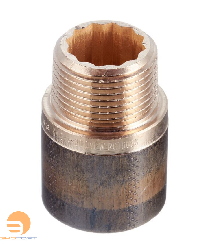 Удлинитель НВ 30мм х3/4" бронза модель 3525  VIEGA