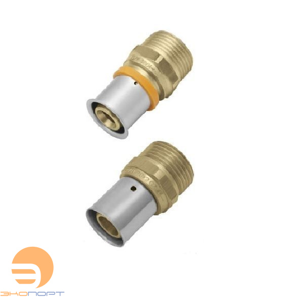 Соединитель 16*2 G1/2" НР с пресс-кольцом Press KAN-therm (распродажа)