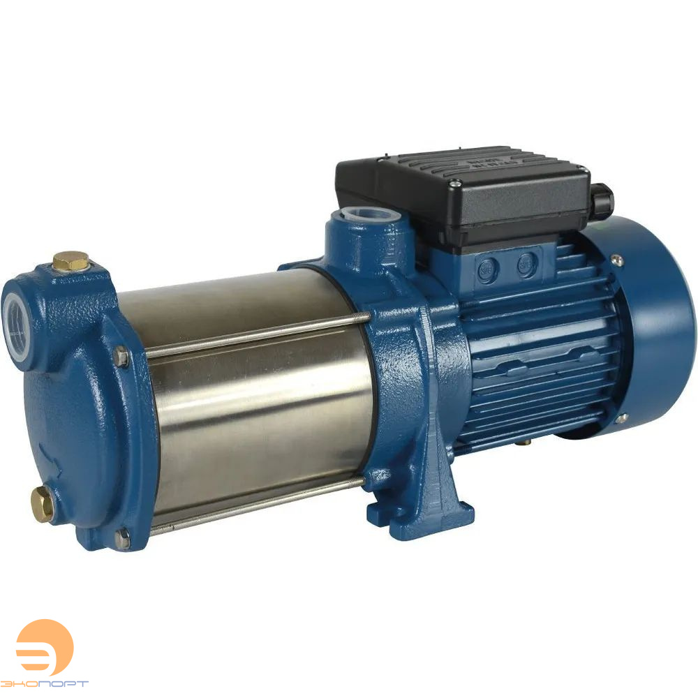 Насос поверхностный, многоступенчатый, раб.колеса-норил, Q-90л/мин, H-53м