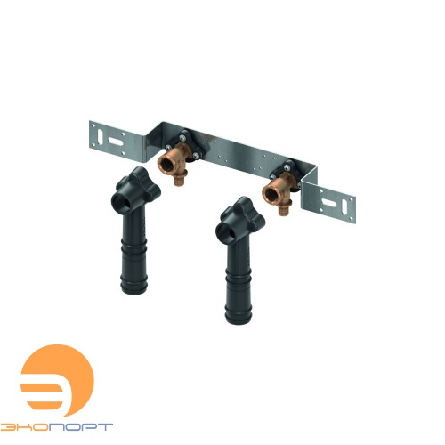 Монтажный комплект с настенными уголками из бронзы и шумопогл. элементами 20*1/2 ВР TECE