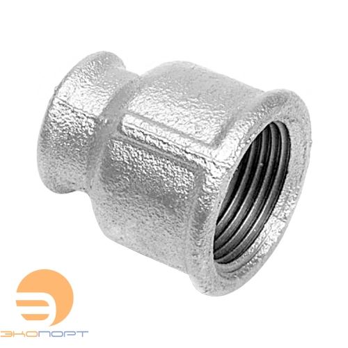 Муфта чугун  1"х3/4" Platinum GEBO