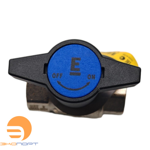Кран шаровой Strong, полнопроходной, 1/2", НВ, ручка из полимера ELSEN