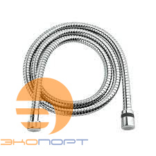 Шланг душевой двухзагибный 1,5 м, TURN-FREE, сталь, хром, LEMARK