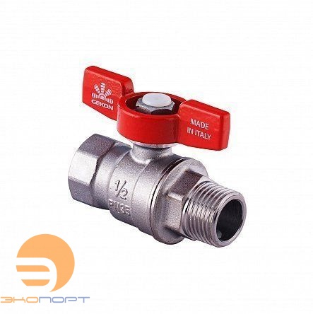 Кран шаровый ВН 3/4" (бабочка) Gekon