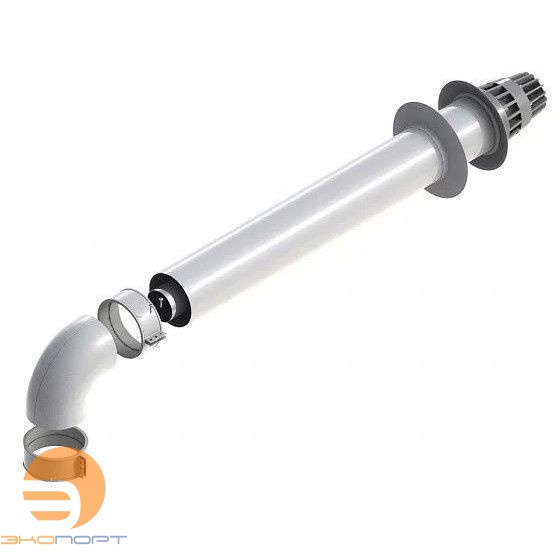 Подключение к наружной стене 80/80