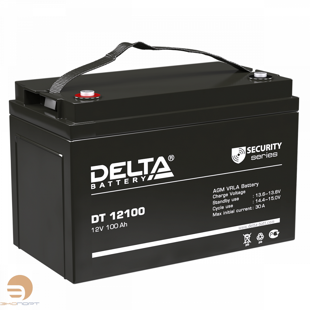 Аккумуляторная батарея DT 12100 TEPLOCOM