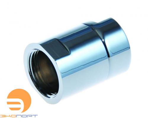 Муфта стяжная для полотенцесушителей 1 х 1 ВВ ХРОМ SMART