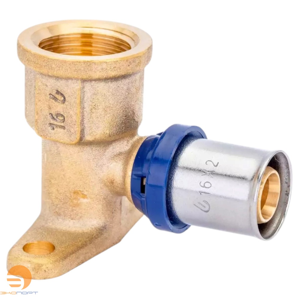 Водорозетка 16-1/2 латунь MLC Plus, пресс USYSTEMS