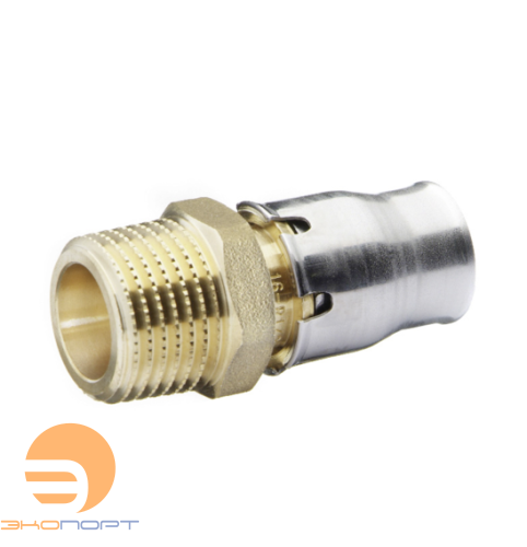 Муфта соединительная, НР 16х1/2" PPSU, alpex-plus, Frankische