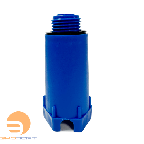 Заглушка для водорозеток 1/2 58 мм синяя HENCO
