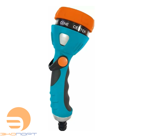 Пистолет поливочный, 7 режимов, металлический с TPR, GRINDA XM-7 PROLine