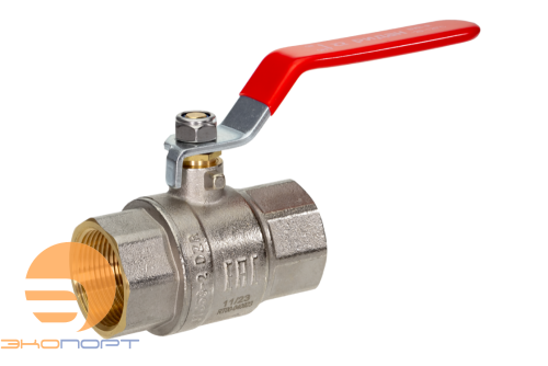 Кран шаровой BVR-R Ду 40 вн. резьба, рычаг, Ру40, (-20С ...+120С) CW602N Ридан