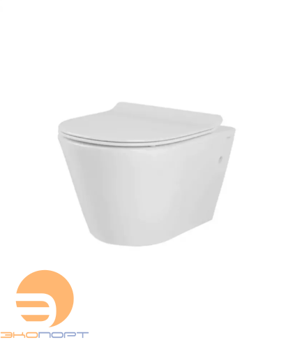 Унитаз подвесной безободковый с сиденьем микролифт CREO CERAMIQUE