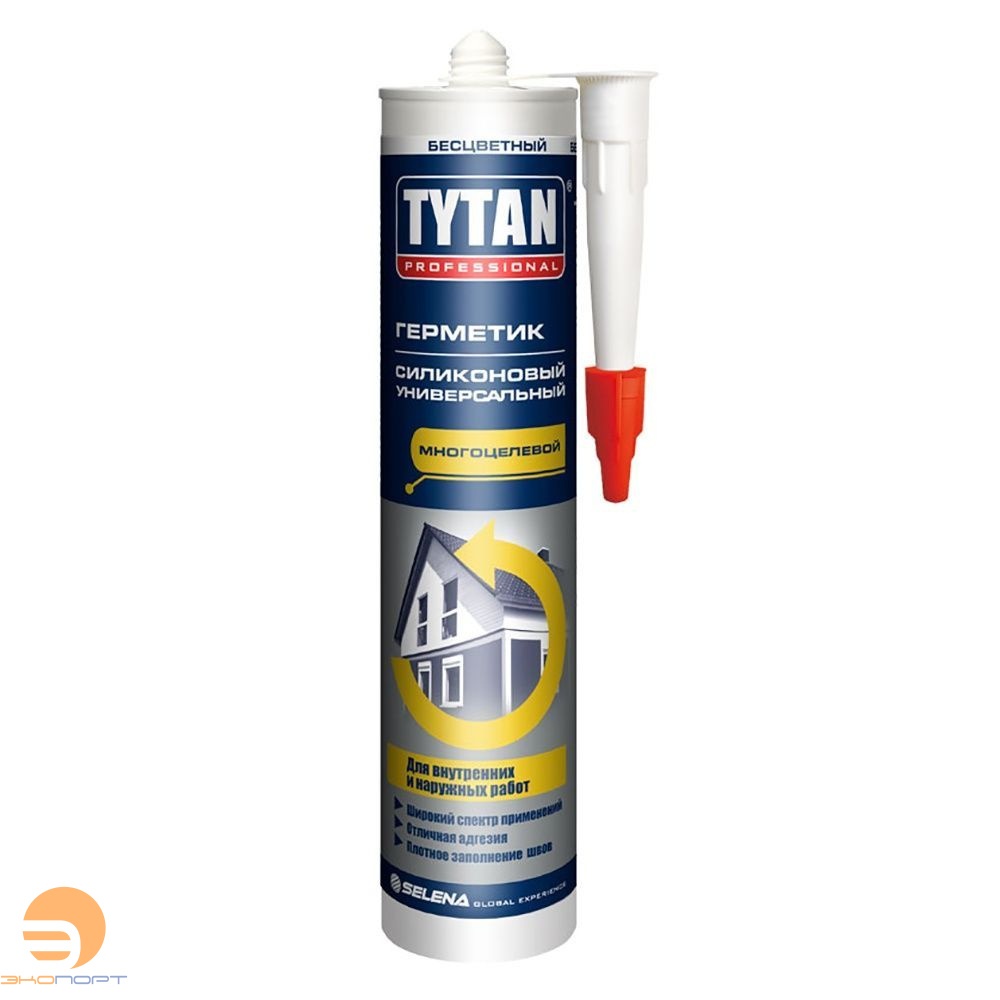 Герметик TYTAN Универсальный Силикон б/ц 280 мл.