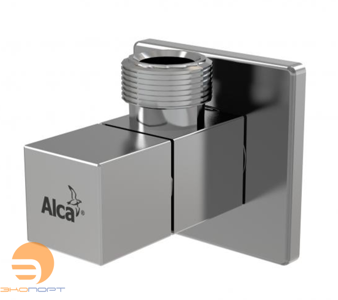 Вентиль угловой, квадратный 1/2"х1/2" ALCA PLAST