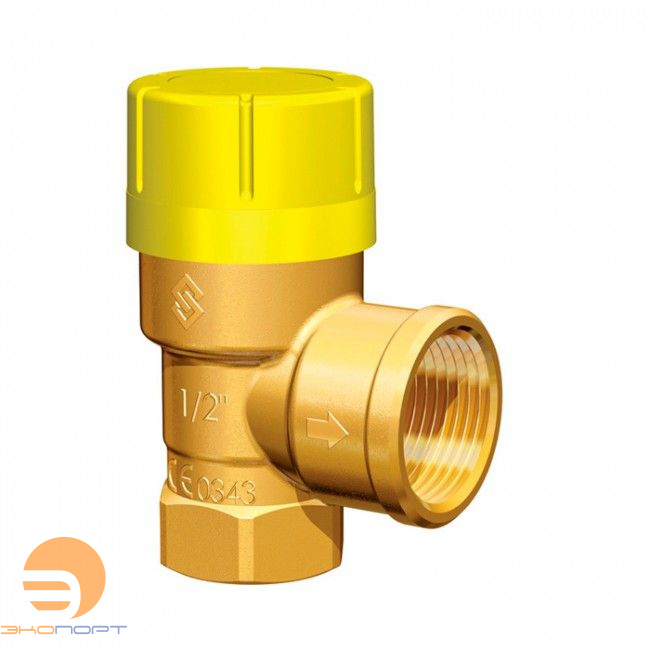 Клапан предохранительный 3/4" х 1" давл. сраб. 6 бар Prescor Solar 3/4