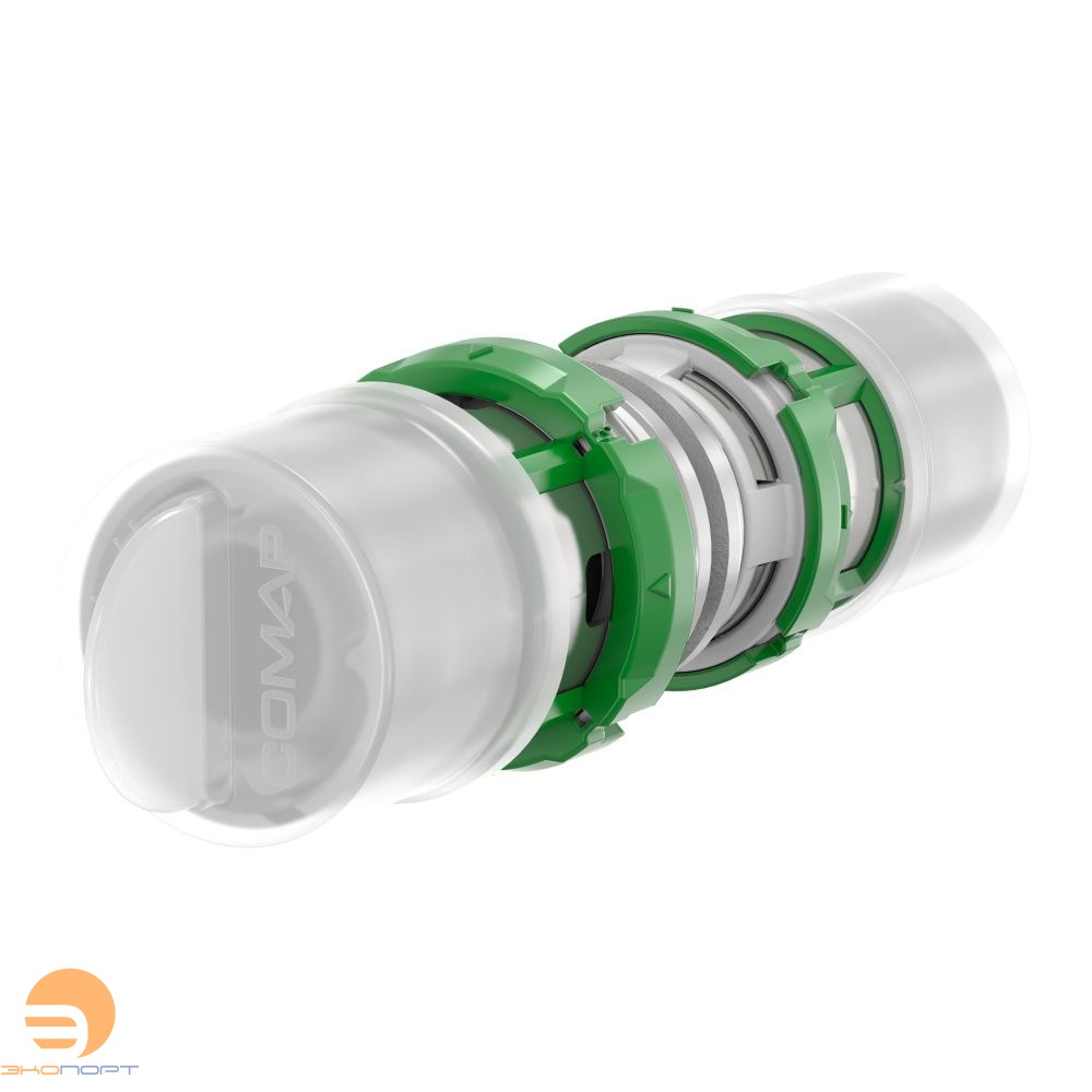 Муфта 20-16 латунь, пресс Comap