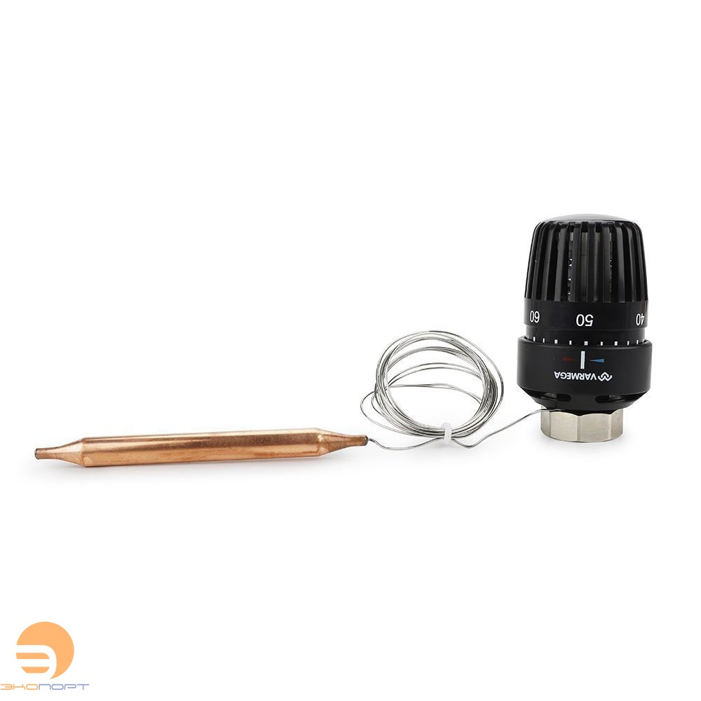 Головка термостатическая M30х1.5, 20-70°С выносной датчик Varmega