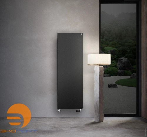 Дизайн-радиатор FLAT 300-1800 Noir Sable  Royal Thermo