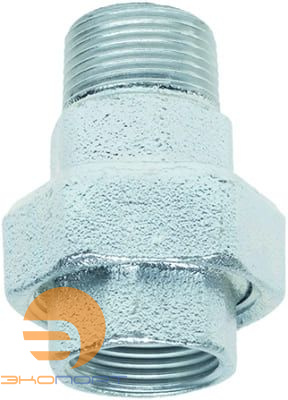 Американка чугун 1 1/4" ВН Platinum GEBO