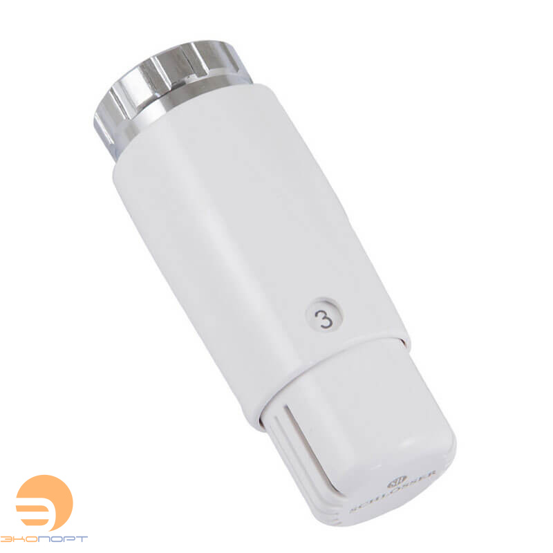 Головка термостатическая MINI Diamant DZ КЛЕММА БЕЛЫЙ Schlosser