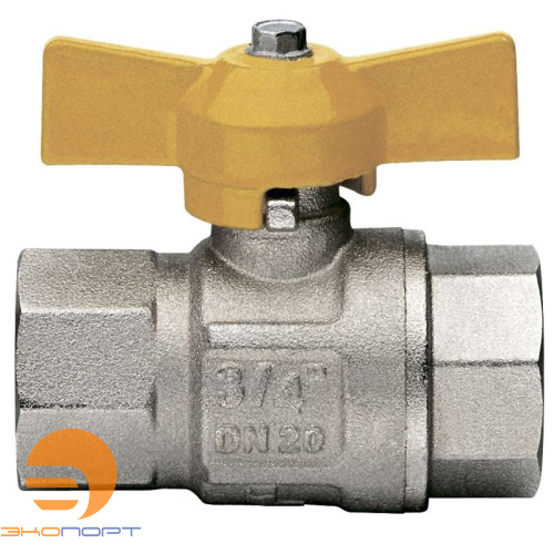 Кран газовый ВВ 1" бабочка ITAP