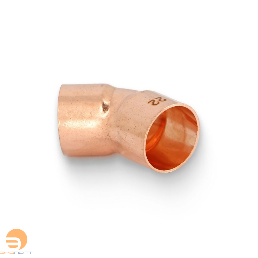 Угол 45* В/В 22 2-растр медь пайка JINTIAN