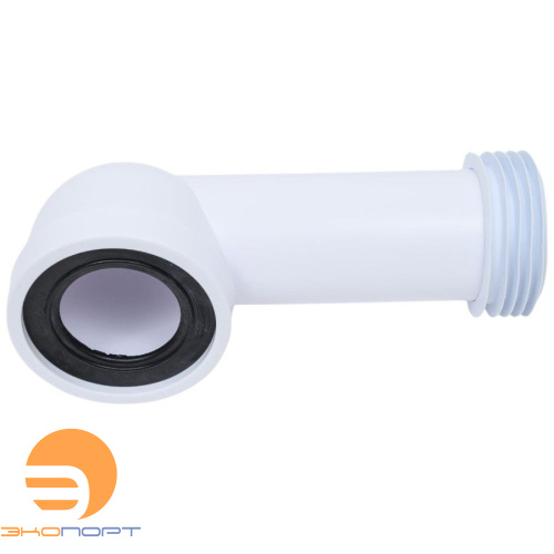 Труба фановая под углом с манжетой 110 McAlpine