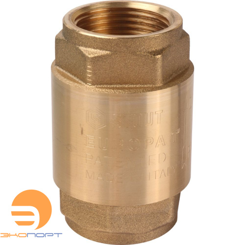 Клапан обр. с метал. седлом  1' STOUT/ITAP