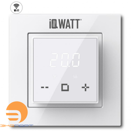 Терморегулятор IQ Thermostat D электронный, белый 