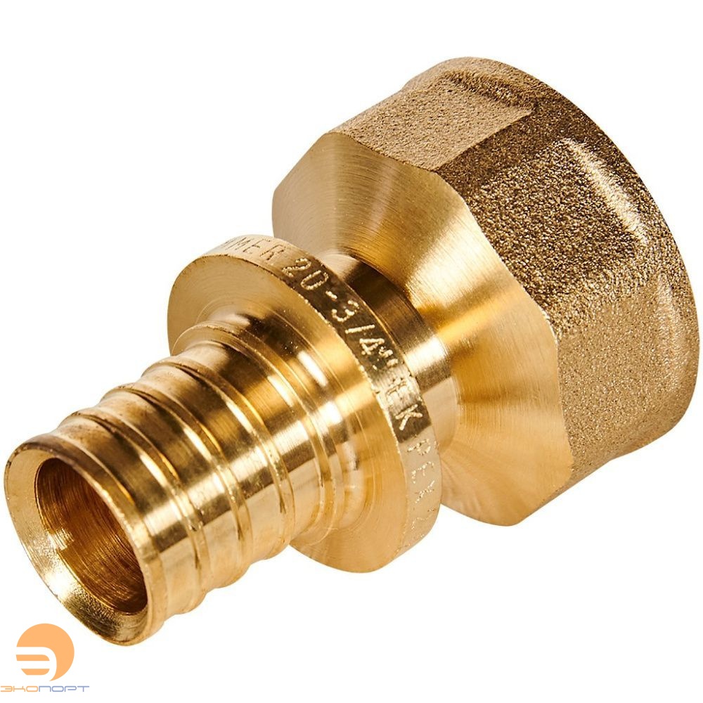 Муфта переходная 20-3/4 ВР латунь Rommer