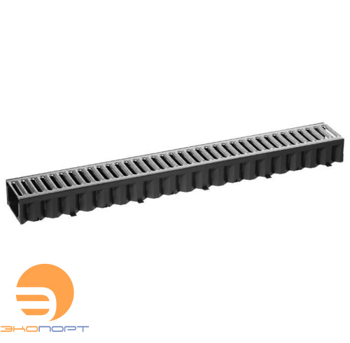 Решетка водоприемная ACO Hexaline стальная оцинкованная 1 м (A15)