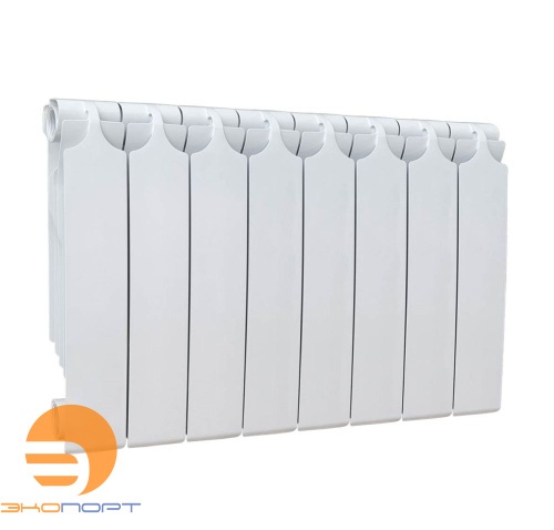 Радиатор биметаллический BR1 350/90 мм 8 секций Теплоприбор