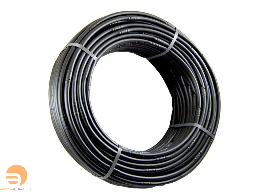 Трубка компенсированная подземная 33 см 1,1мм расход 2.0 л/ч, чёрная Green Helper (бухта 100м)